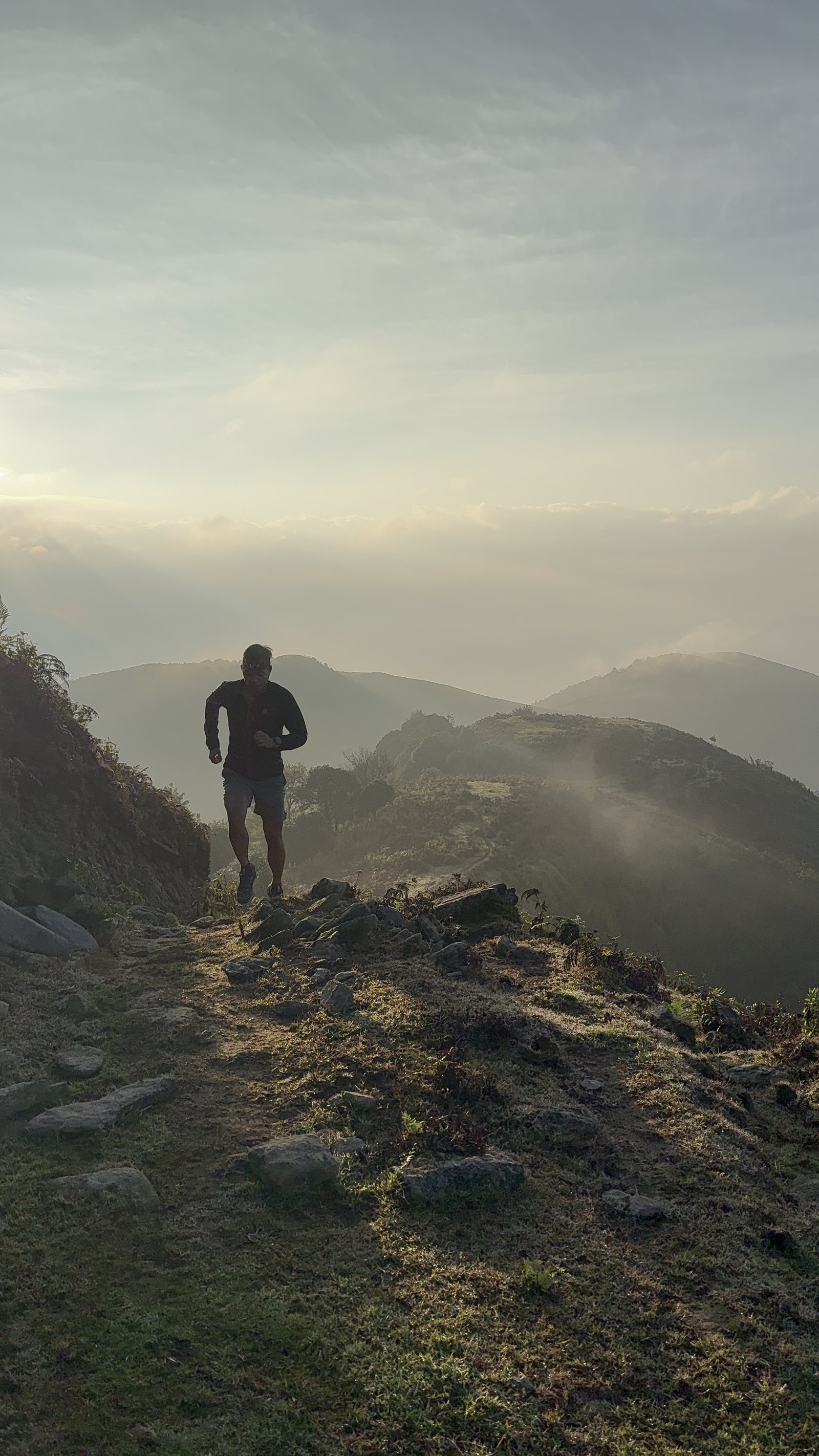 Runner đón bình minh